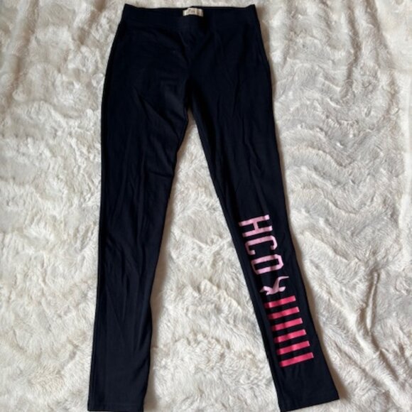 Hollister Ladies Black Leggings Yoga Comfy Stretch Workout Pants Size Small - Picture 1 of 11